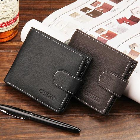 Item Type: WalletGender: MaleMaterial: CowhideWeight: About 150gLength: 11.5cm(4.53'')Width:?10cm(3.94'')Thickness: 1.5cm(0.59'')Pattern: SolidInner Pocket: Card Holders, Photo Holders, Bill Holders, Zipper Pocket, Coins Pocket.Package included: 1*walletDisclaimer :About Size:Size may be 2cm/1 inch inaccuracy due to hand measure.These measurements are meant as a guide to help you select the correct size. Please take your own measurements and choose your size accordingly.we cannot accept responsi Short Zipper, Wallet With Coin Pocket, Pocket Card, Leather Short, Chic Leather, Coin Purse Wallet, Short Wallet, Coin Wallet, Leather Bifold Wallet