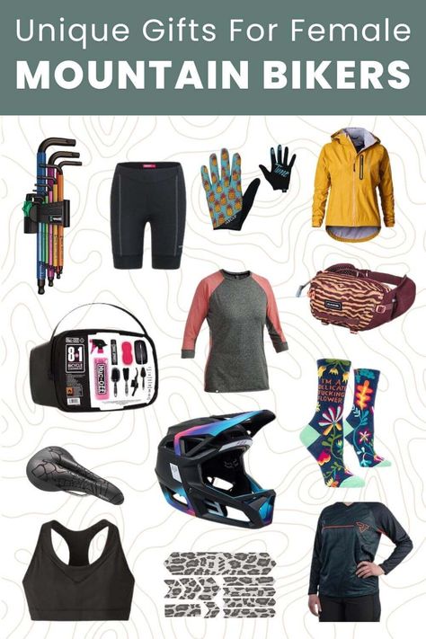 Mountain Biking Gear For Women, Womens Biking Outfit, Women’s Mountain Biking Outfit, Mountain Bike Women Outfits, Women’s Mountain Biking, Mountain Biking Women Outfits, Gifts For Mountain Bikers, Womens Mountain Bike Outfits, Mountain Bike Outfit Woman