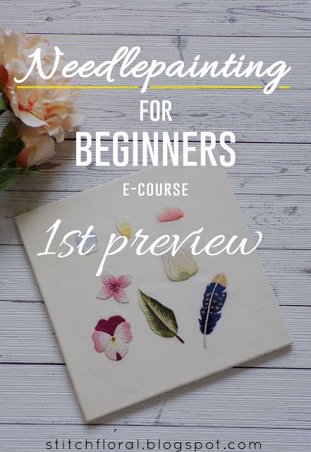 Needlepainting for beginners: 1st preview Brazilian Embroidery Stitches, Needle Painting, Long And Short Stitch, Embroidery Lessons, Basic Embroidery Stitches, Long Story Short, Needlework Embroidery, Brazilian Embroidery, Thread Painting