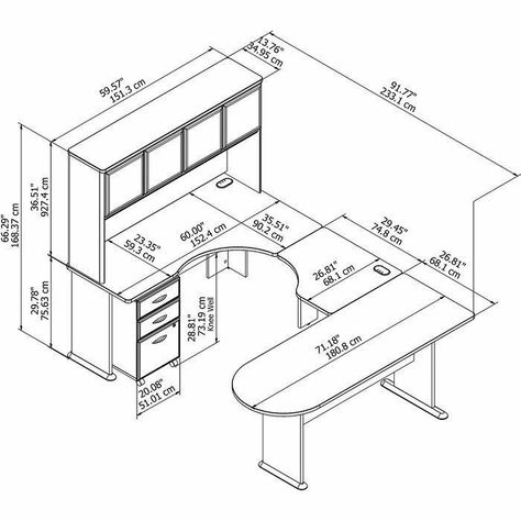 Woodworking Desk Plans, House Dimensions, Woodworking Desk, Sewing Room Design, Desk Plans, Shaped Desk, Dream Craft Room, Craft Room Design, Office Suite