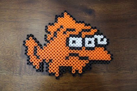 Simpsons Crafts, Cartoon Perler Beads, Garfield Perler Beads, Shrimp Perler Beads, Weezer Perler Beads, Fish Perler Beads, Fish Hama Beads, Spongebob Perler Beads, Perler Beads Simpsons