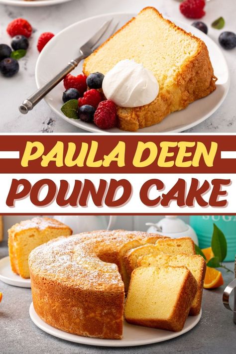 Paula Dean Cake Recipes, 1234 Cake Recipe Paula Deen, Classic Pound Cake Recipes Moist, Best Ever Pound Cake, Diy Pound Cake Recipe, Butter Milk Pound Cakes, Glazes For Pound Cakes, Sour Cream Pound Cake Recipe Paula Dean, Pound Cake Recipes With Cake Flour