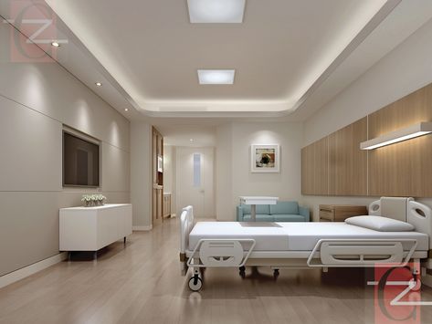 Hospital Doctor Room Design, Hospital Ward Design, Hospital Design Interior, Medical Center Interior, Ward Room, Hospital Floor Plan, Home Window Grill Design, Healthcare Interior Design, Modern Hospital