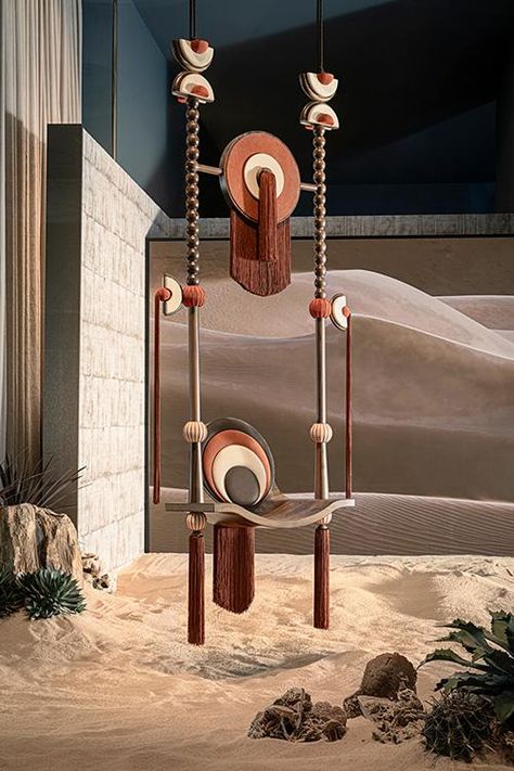 Hitesh Patel, Architectural Orders, Functional Artwork, Indoor Swing, Dining Table Accessories, Swing Design, Urban Furniture, Design Del Prodotto, Wooden Sculpture