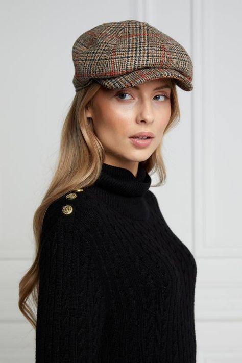 Baker Hat Outfit, Tweed Clothing, Tweed Cap, Scottish Tweed, Tweed Outfit, Holland Cooper, Baker Boy Cap, Peak Design, Baker Boy