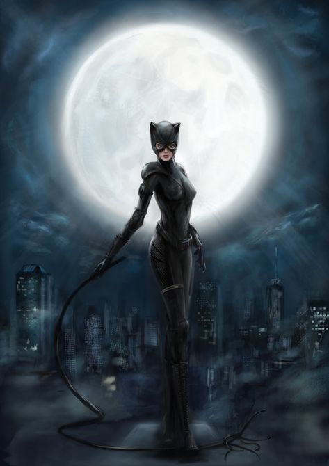 Catwoman by Makcon Bat Woman, Catwoman Comic, Woman Cosplay, Catwoman Cosplay, Compression Shirts, Gotham Girls, Fantasy Heroes, Batman And Catwoman, Cat Woman