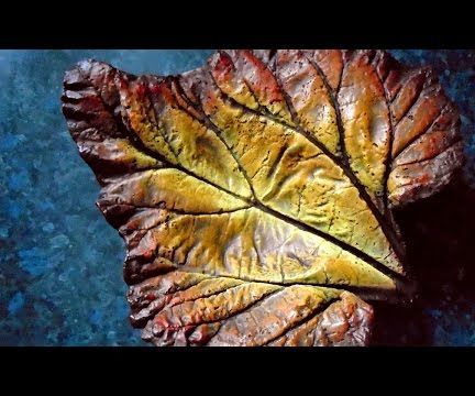 Cement Leaf Casting, Mary Craft, Concrete Balls, Hypertufa Pots, Leaf Casting, Cement Leaves, Concrete Garden Ornaments, Leaf Craft, Painting Cement