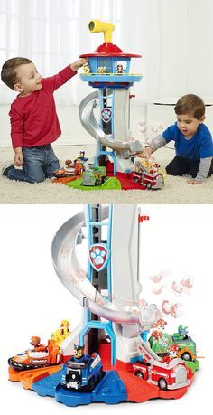 Paw Patrol Play House, Car Bed Aesthetic, Car Beds For Boys, Car Bedroom Ideas, Paw Patrol Lookout Tower, Paw Patrol Room, Car Bedroom Decor, Paw Patrol Tower, Paw Patrol Bedroom