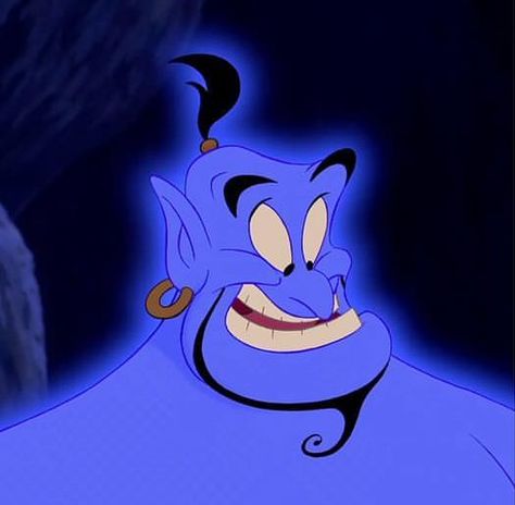 The Genie The Genie Aladdin, Genie Painting, Aladdin Jeanie, Alladin Genie, Aladin Genie, Genie Aesthetic, Aladdin Cartoon, Aladdin Aesthetic, Genie From Aladdin