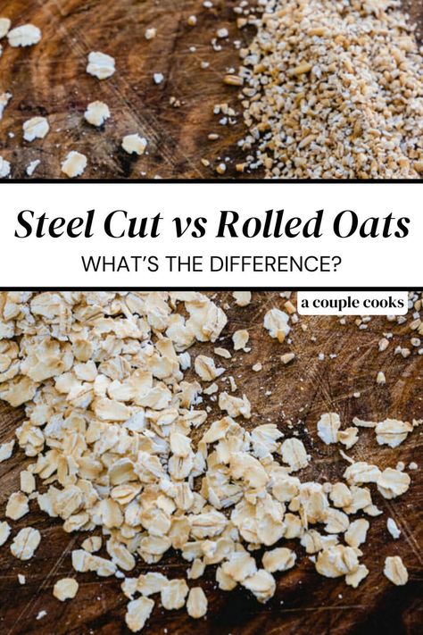 Steal Cut Oats Recipes, Steel Oats, Rolled Oats Recipe, Best Oatmeal Recipe, Steel Cut Oats Recipe, Banana Baked Oatmeal, A Couple Cooks, How To Cook Liver, Steel Cut Oatmeal