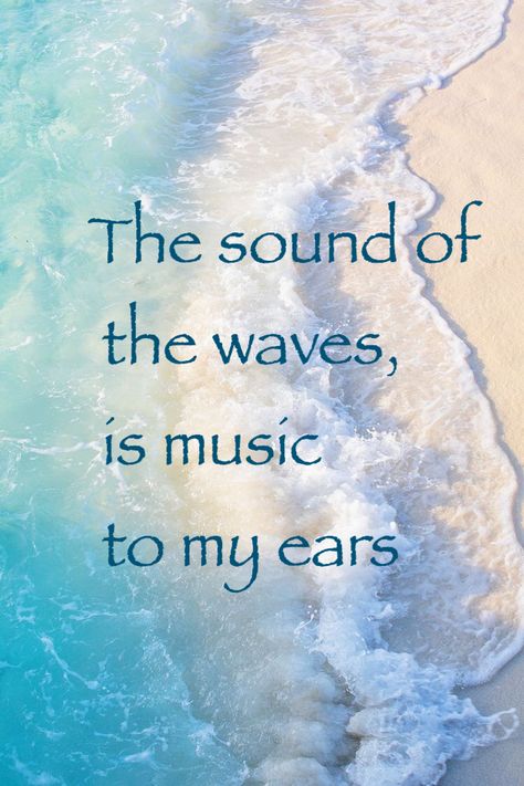 Sound Of The Waves Quotes, Quotes On Sea Waves, Sound Of The Ocean Quotes, Sound Quotes, Scream Sound, Project Quotes, Sea Quotes, The Sound Of Waves, Vacation Quotes