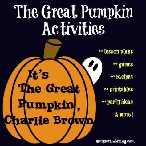 Charlie Brown Halloween Party, Peanuts Classroom, Charlie Brown Party, Pumpkin Masters, It's The Great Pumpkin Charlie Brown, The Great Pumpkin Charlie Brown, Homeschool Holidays, Great Pumpkin Charlie Brown, It's The Great Pumpkin