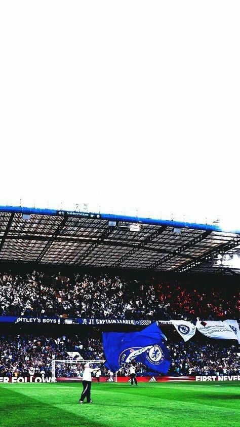 Stanford Bridge Stadium, Stamford Bridge Wallpaper, Stanford Bridge, Stadium Wallpaper, Chelsea Wallpapers, Football Aesthetic, Chelsea Team, Bridge Wallpaper, Bmw Wallpapers