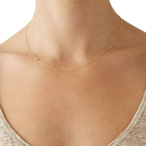 Maya Brenner Initial Necklace Maya Brenner Initial Necklace, Minimalist Necklaces, Floating Diamond Necklace, Dainty Diamond Necklace, Floating Necklace, Initial Earrings, Solid Gold Necklace, Initial Necklace Gold, Diamond Cross Pendants