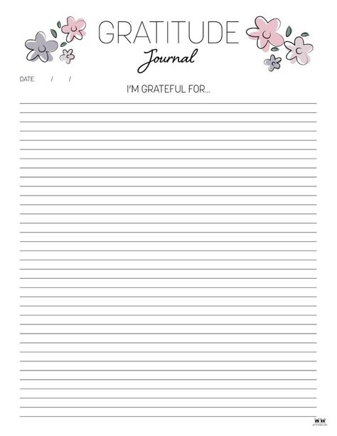 Gratitude Journal Printable, Daily Planner Printables Free, Daily Gratitude Journal, Journal Templates, Planner Printables Free, Daily Gratitude, Planner Decorating, Daily Planner Printable, Journal Template