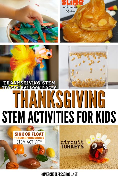 Embark on a festive learning journey with your preschoolers this Thanksgiving! Our STEM activities are designed to inspire a love for science, math, and engineering in a fun and interactive way. From constructing bridges for pilgrims to Thanksgiving-themed counting activities, your little ones will enjoy a unique blend of learning and holiday fun. Dive into these activities and create memorable learning experiences this Thanksgiving! Thanksgiving Stem Projects, November Stem Activities, Thanksgiving Learning Activities, Steam Activities Elementary, Thanksgiving Stem Activities, Fall Science Activities, Homeschool Thanksgiving, Thanksgiving Learning, Math Stem Activities