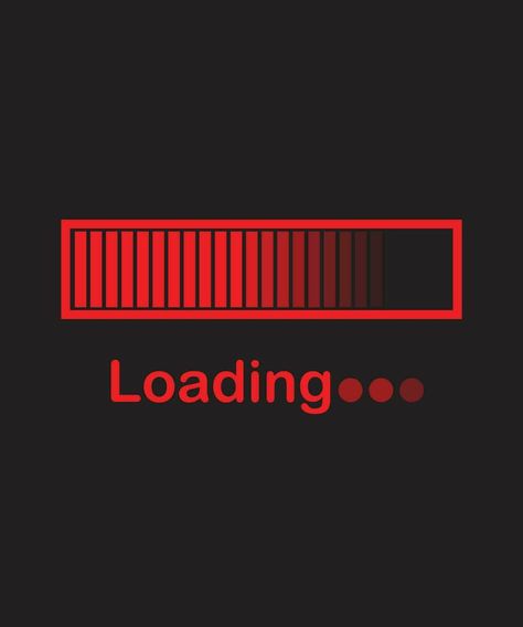 Realistic loading bar icon design . Bar Ad, Loading Icon, Design Icon, Post Design, Design Design, Vector Background, Vector Design, Background Design, Icon Design