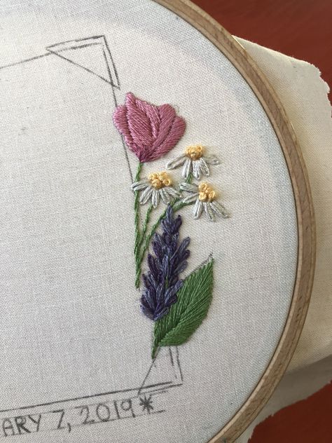 Photo Frame Flowers, Embroidery Hoop Polaroid Frame, Embroidery Photo Frame Ideas, Embroidery Hoop Photo Frame, Embroidered Polaroid Frame, Picture Frame Embroidery, Embroidered Photo Frames, Embroidered Picture Frame, Polaroid Embroidery Frame