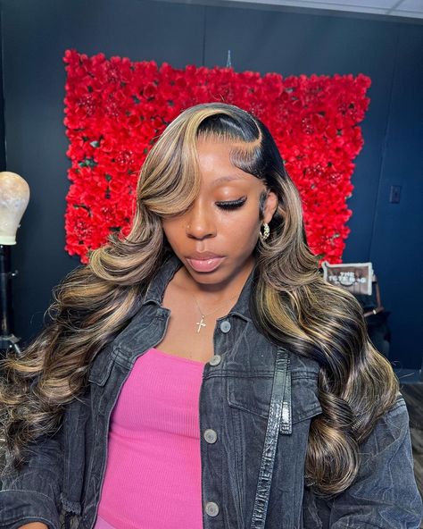 Body Wave Wigs, Sleek Ponytail Hairstyles, Frontal Wig Hairstyles, Birthday Hairstyles, Wig Install, Frontal Hairstyles, Slick Hairstyles, Dope Hairstyles, Peruvian Hair