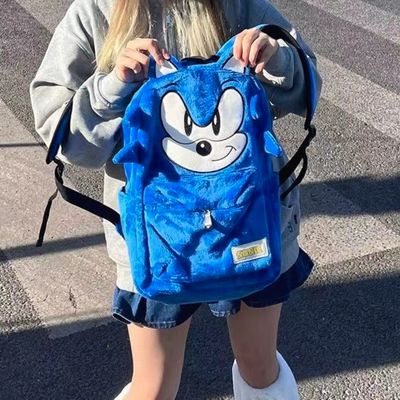 Sonic Backpack, Fun Backpacks, Funny Backpacks, Japanese School Bag, Luna And Artemis, 2000s Clothing, Stylish School Bags, Clear Backpack, Alt Clothes