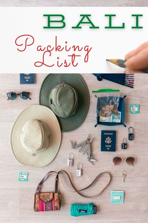 Wondering what to pack for Bali? The Bali packing list includes must-have travel essentials and accessories to make your Bali holiday easier and more enjoyable. #bali #accessories #travel #gear #pack #packinglist #checklist #indonesia #island #beach Bali Travel Essentials, Packing For Bali, Bali Checklist, Bali Essentials, What To Pack For Bali, Bali Packing List, Travel Checklist Printable, Bali Holiday, Weekend Packing