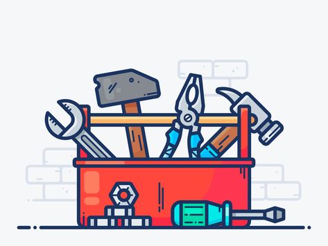 Toolbox by Alex Kunchevsky on Dribbble Space Engineers Game, Apple Ipad Wallpaper, Hd Wallpapers For Pc, Flat World, Tokyo Ghoul Wallpapers, Carpentry Tools, Fnaf Wallpapers, Art Gallery Wallpaper, Wallpaper Free Download