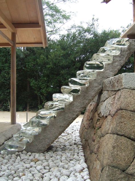 Hiroshi Sugimoto "Appropriate Proportion" Hiroshi Sugimoto, Glass Stairs, Glass Staircase, Japan Design, Staircase Design, Stairs Design, Dream House Decor, Dream Home Design, Interior Architecture Design