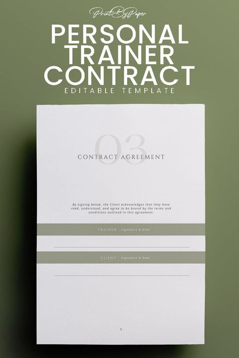 Establish a professional relationship with your clients using our personal trainer contract template. Covers all necessary terms for a successful partnership. Get yours now! Personal Training Business, Training Business, Contract Template, Personal Training, Personal Trainer, Instant Download Etsy, Instant Download, Reading