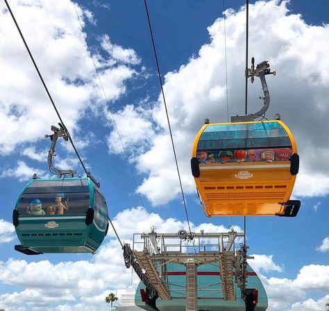 Have you heard the news? Disney’s new Skyliner gondolas will officially be opening Sept 29, 2019! The new transportation system will… Disney World Transportation, Disney Travel, Adventures By Disney, Disney World Tips And Tricks, Disney S, Disney Trips, Disney Parks, Walt Disney World, Theme Park