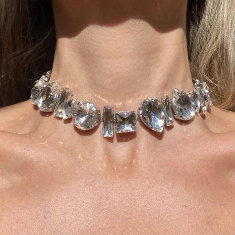 Geometric Imitation Crystal Choker Necklaces for Women. Shining Silver Color Choker Necklace. Look on pics for details. A very meaningful and valuable gift to her. Don't miss this Necklace. Buy now! Please visit my shop for more beautiful jewelry. https://www.etsy.com/shop/BoutiqueQuerencia Thank you for your visit. Please feel free to contact me. I'll always gladly answer all of your questions. Don't forget to visit my shop and add to your favorites. Thank you... Miss Ilkim Jewelry Prom, Prom Necklaces, Neck Jewelry, Prom Accessories, Silver Choker Necklace, Crystal Choker Necklace, Rhinestone Choker, Neck Jewellery, Silver Choker