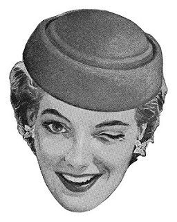 1956 wink Wink Face Drawing, Wink Illustration, Wink Drawing, Winking Drawing, Magazine Cutouts, Winking Eye, 1950s Woman, Female Comic Characters, Face Collage