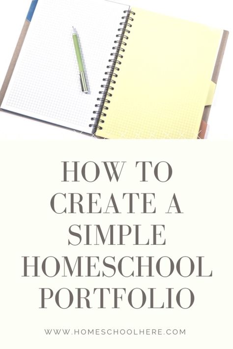 The Easiest Homeschool Portfolio. Create a simple but effective homeschool portfolio. #homeschoolhelp #homeschooltips #homeschoolblog #homeschoolportfolio #homeschoolrecords #homeschoolrecordkeeping #howtohomeschool Homeschool Benefits, Abeka Homeschool, Busy Mom Planner, Homeschool Portfolio, Homeschool Transcripts, Benefits Of Homeschooling, Importance Of Time Management, Online Homeschool, Mom Planner