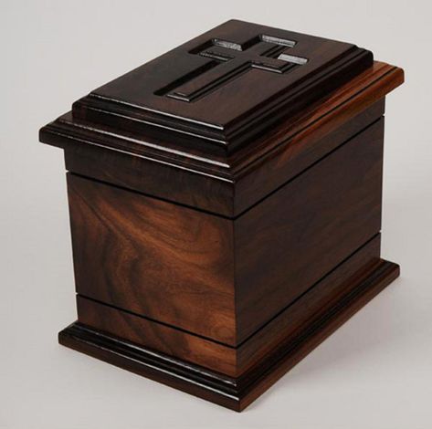 Vintage Life Inc. Wooden Cremation Urns for Human Ashes Adult, Wooden Cremation Urns for Ashes, Funeral Cremation Urn for Pets * The Urns comes with bottom opening secured with screws. * 100% Beautiful handmade & handcrafted wooden cremation urn for human ashes adult made by skilled artisans is UNIQUE, DURABLE and AFFORDABLE. * Each Urn has unique and special wood drawing & patterns. The simple design is highlighted with a stylish polished finish to bring out the natural beauty of the wood. * Ex Wood Drawing, Cremation Boxes, Memorial Services, Drawing Patterns, Wood Urn, Cat Urns, Urns For Ashes, Wooden Urn, Woodworking Box