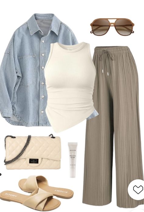 Classic Beach Style Summer Outfits, Zoo Outfit Summer, Summer Brunch Outfit, Classy Fashion Style, Running Errands Outfit, Errands Outfit, Modest Summer Outfits, Luxury Photography, Casual Chic Outfits