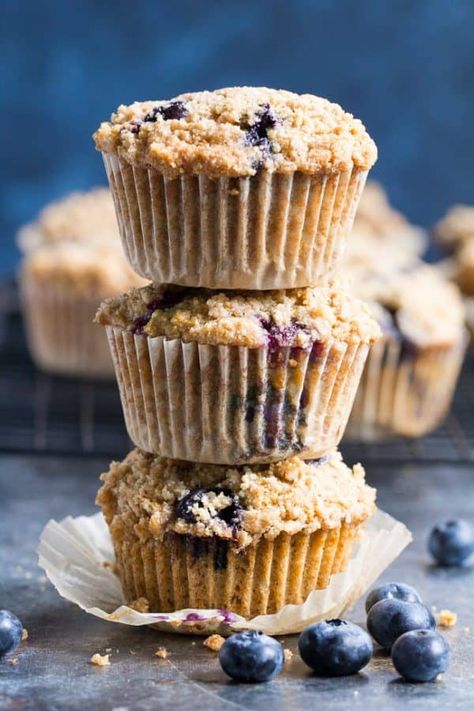 Blueberry Crumb Muffins, Blueberry Crumble Muffins, Sour Cream Blueberry Muffins, Paleo Blueberry Muffins, Blueberry Streusel Muffins, Paleo Muffins, Crumb Muffins, Best Blueberry Muffins, Muffin Streusel