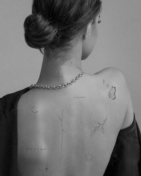 Maching Tattoos, Tattoo Spots, Silhouette Tattoos, Парные Тату, Greek Tattoos, Stylist Tattoos, Back Tattoo Women, Jewelry Tattoo, Discreet Tattoos