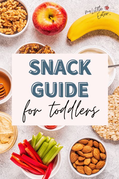 The best snack guide: make easy and healthy toddler snacks for 1 year olds and up - My Little Eater One Year Old Snacks On The Go, Best Snacks For One Year Old, Cheap Toddler Snacks, Snack Ideas For One Year Old, Baby Snacks 1 Year On The Go, Easy Toddler Snacks Healthy, Snacks For 18month Old, On The Go Toddler Snacks, Easy Snacks For 12 Month Old