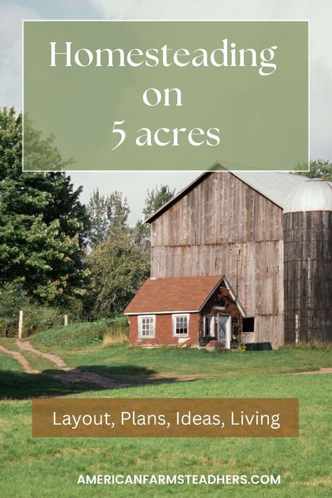 5 Acres Layout, 5 Acre Homestead Layout Hobby Farms, 4 Acre Homestead Layout, 2 Acre Homestead, 5 Acre Homestead, Hobby Farms Layout, Homestead Garden Layout, Homesteading Diy Projects, Homestead Property