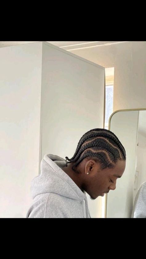 Cornrows Men, Cornrow Styles For Men, Cornrow Braids Men, Mens Twists Hairstyles, Hair Twists Black, Braid Styles For Men, Boy Braids Hairstyles, Black Hair Cuts, Cornrow Hairstyles For Men