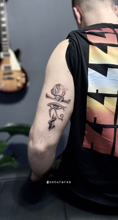 #tattoo#ankh#design Male Tricep Tattoo, Tricep Tattoo, Tricep Tattoos, Ankh Tattoo, Rose Tattoos For Women, Cartoon Pictures, Cute Cartoon Pictures, Rose Tattoos, Tattoo Design