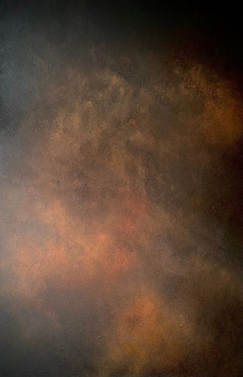 'Tempest' - Mottled Blacks Greys with Metal Orange Rust Tones - 60x60cm Dramatic Background, Oil Painting Background, Blank Background, Rusty Orange, Photography Backgrounds, Dark And Moody, Great Backgrounds, Banner Background Images, Simple Background Images