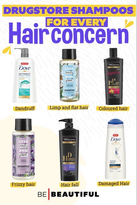 Best drugstore shampoos India Best Hair Shampoo, Best Shampoo For Hair, Healthy Hair Products, Drugstore Shampoo, Hair Care Remedies, Spray Moisturizer, Best Shampoo, Natural Skin Care Remedies, Hair Care Recipes