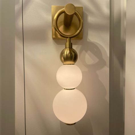 We ❤️ fixtures that are inspired by jewelry, don't you? Mark your calendar, we're expecting the Perrin wall sconce from Hudson Valley Lighting to be in stock end of December. #hudsonvalleylighting #hpmkt #highpoint #agedbrass #blackbrass #jewelryinspired #glassglobes #wallsconces #interiordesign #lightingdesign #lightinginspo #lightinginspiration End Of December, Martha Graham, Mark Your Calendar, Hudson Valley Lighting, Lighting Inspiration, Black And Brass, Aged Brass, Glass Globe, Hudson Valley