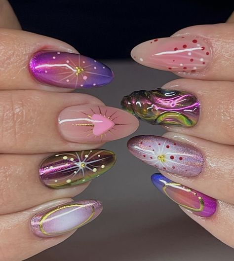 Hippie Nails, Pretty Gel Nails, November 30, Gel Nail Designs, Nailed It, Fire Nails, Funky Nails, Fancy Nails, Dope Nails