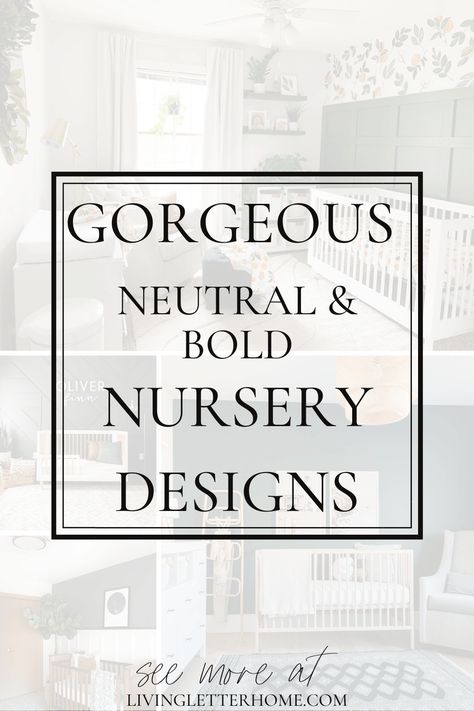 Gorgeous neutral and bold nursery inspiration ideas | LivingLetterHome.com Bold Nursery Ideas, Neutral Colors Decor, Bold Nursery, Shared Bedroom Ideas, Shared Girls Room, Girl Room Inspiration, Shared Girls Bedroom, Toddler Girl Room, Shared Bedroom