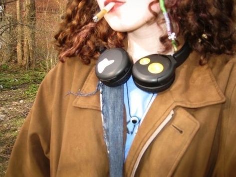 Alex G, Community Wall, In The Woods, Wall Photos, A Woman, Headphones, Trees, Wall