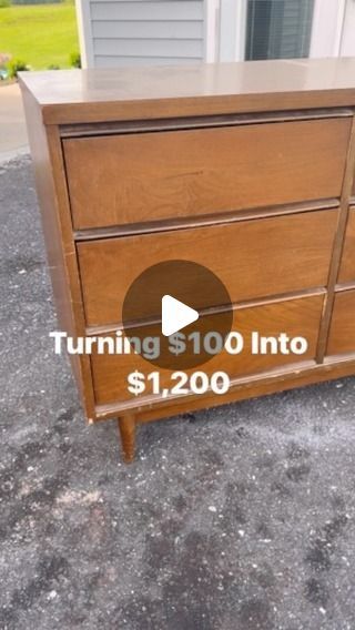 Limewash Furniture Before And After, 70s Dresser Makeover, Refinish Dresser Ideas, Beige Painted Furniture, Dresser Paint Ideas, Limewash Furniture, Painting Dresser Ideas, Vintage Dresser Redo, Painting Furniture Ideas