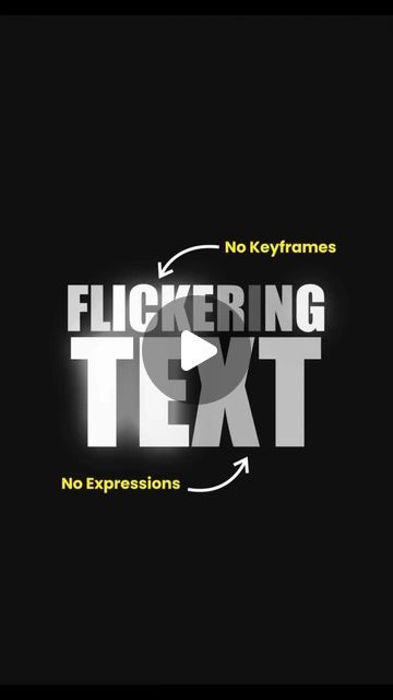 Adobe After Effects on Instagram: "Flickering Text In After Effects 

Comment "Editing" Will upload more tutorials like this.❤️
.
#video #videoediting #caredits #aftereffects
#premierpro #photoshop #edits #motiongraphics
#motiondesigner #motiongraphic #cooledits #capcut
#capcutedit#aftereffectsedit #aftereffectstutorial" Effects On Instagram, Photoshop Edits, Adobe After Effects, Text Effects, After Effects, Motion Graphics, Video Editing, Motion, Photoshop