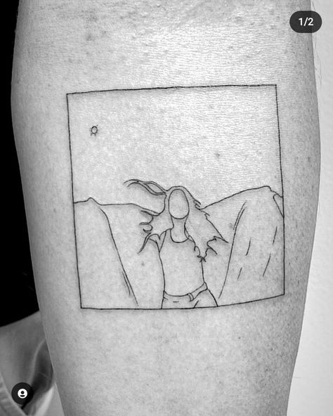 Maggie Rogers Tattoo, Magic Tattoos, Maggie Rogers, Outline Tattoo, Magic Tattoo, Tattoos