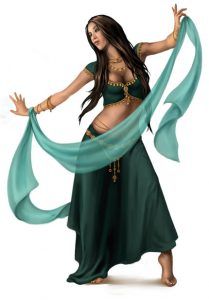 Dnd Ideas, Middle Kingdom, Belly Dance Outfit, Female Dancers, Female Character Concept, Ring Belt, Belly Dancing, Belly Dance Costumes, Urban City